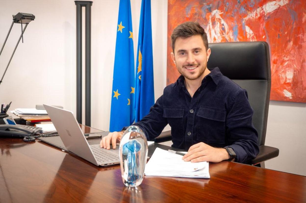 El socialista Carlos Valle, actual regidor de Cudillero. 