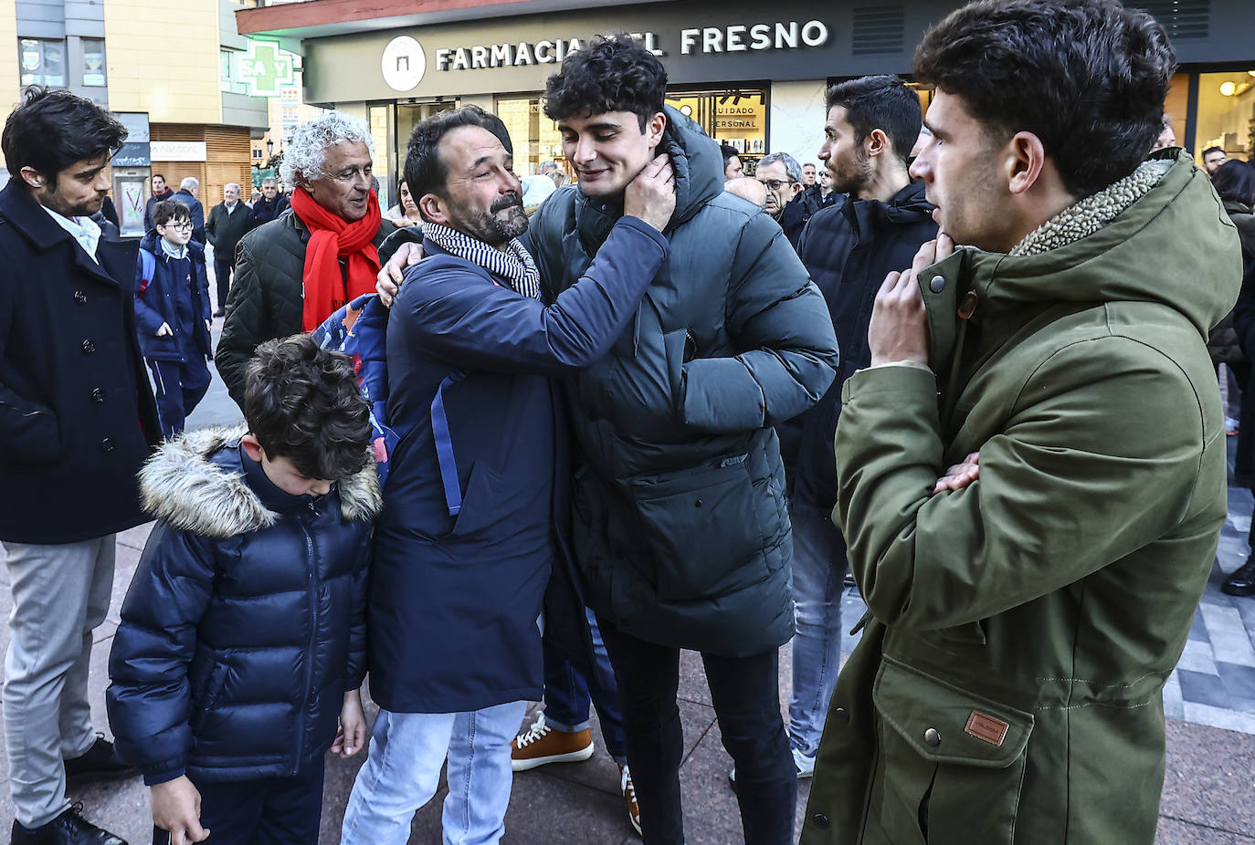 Fotos: Oviedo despide a Pelayo Novo: «Es difícil hablar con el corazón roto»