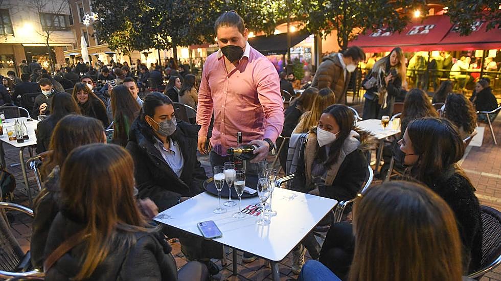 Ambiente en la plaza de Martí y Monsó, en una imagen de archivo
