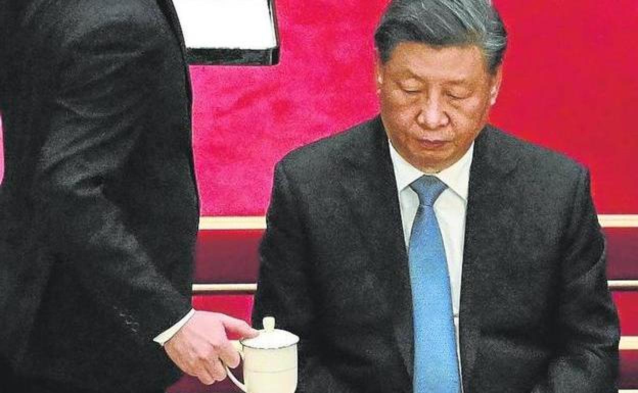 El presidente Xi Jinping, en una reunión anterior.