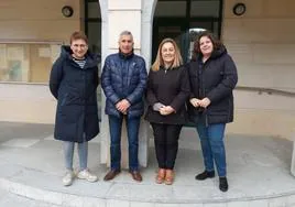 Tensi Carmona, Marcelino Martínez, Lydia Espina y Liliana González.