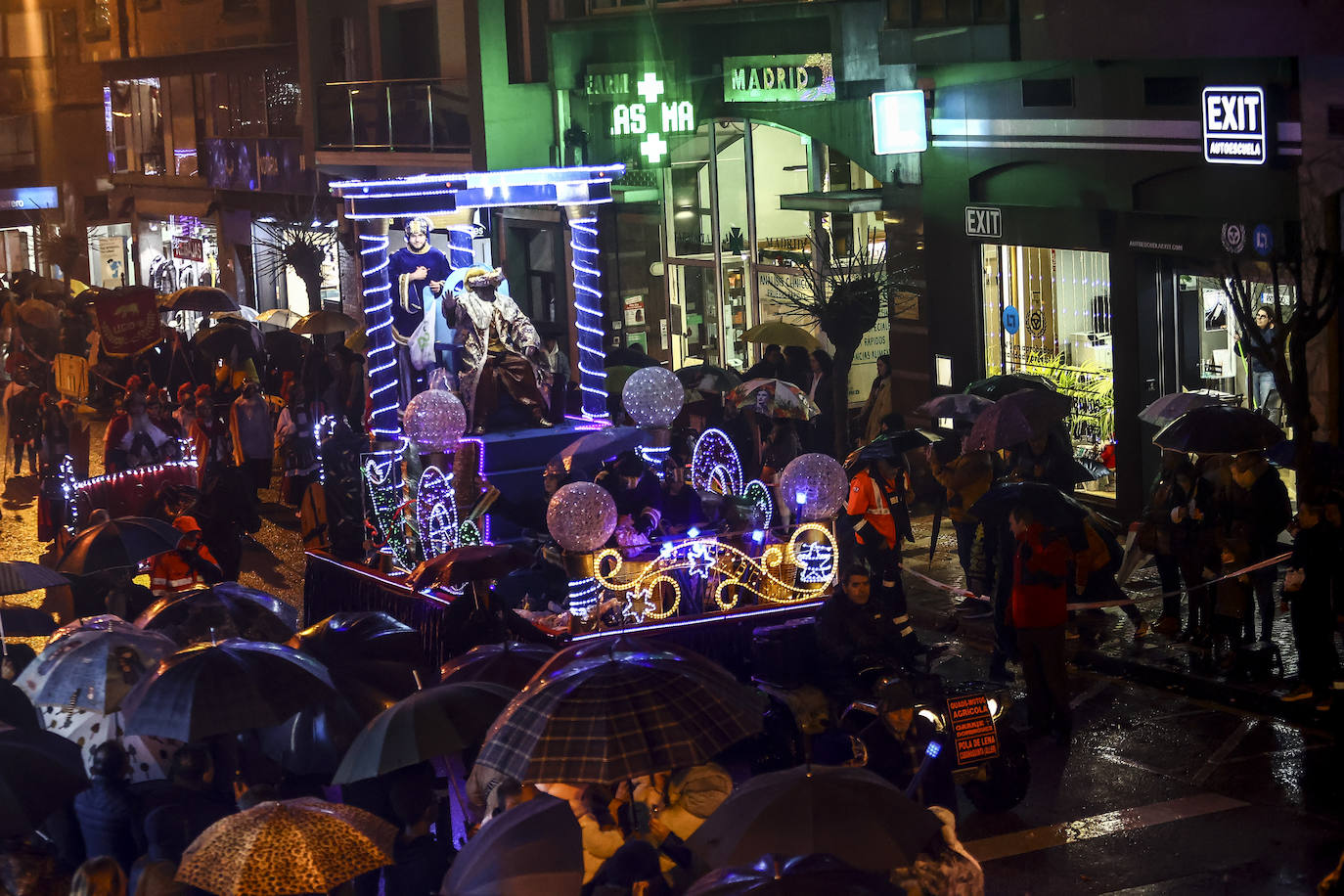 Las mejores imágenes de la cabalgata de Mieres