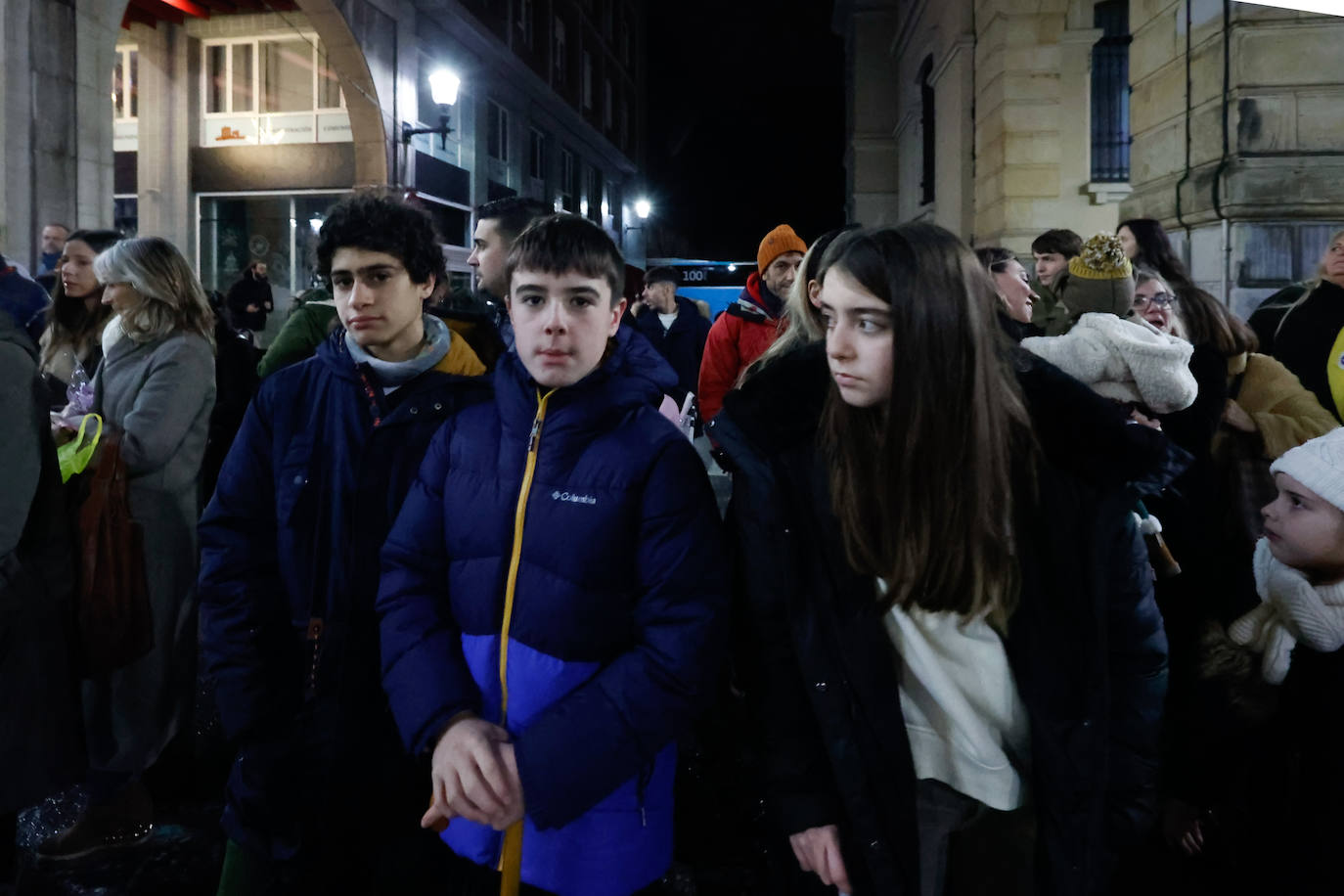 Los Reyes en el Ayuntamiento de Gijón