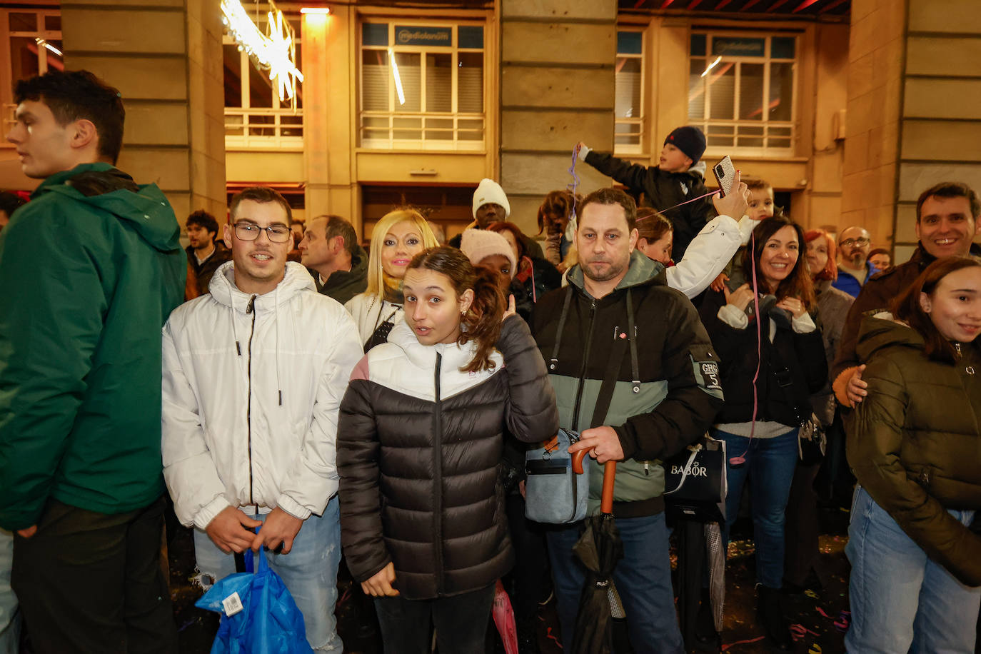 Los Reyes en el Ayuntamiento de Gijón