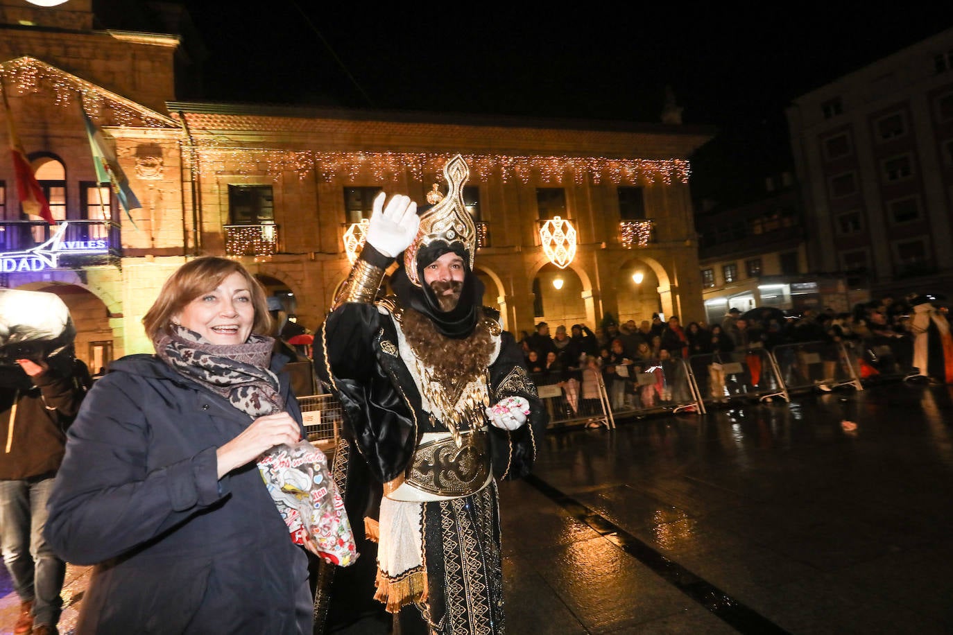 Todas las fotos de la cabalgata de los Reyes Magos en Avilés