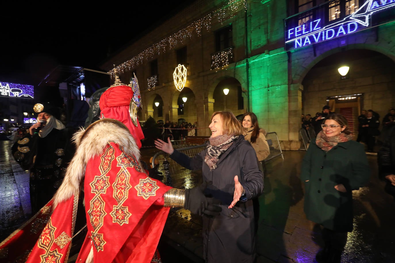 Todas las fotos de la cabalgata de los Reyes Magos en Avilés