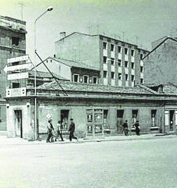 La calle, en los años 60.