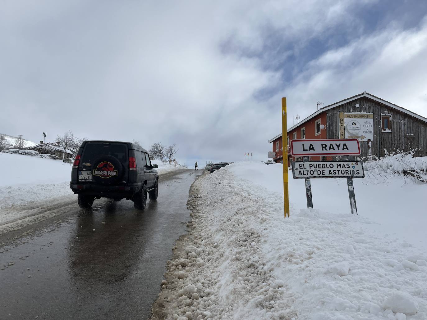 Asturias, bajo la nieve