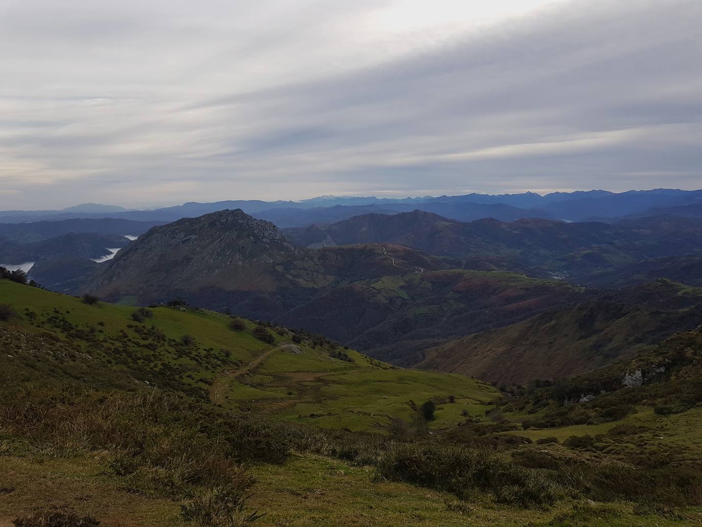 Collado Pan de la Forca, punto de acceso a las laderas y la cumbre de la Mostayal