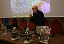 Ricardo Fernández, durante su charla en el Ridea.