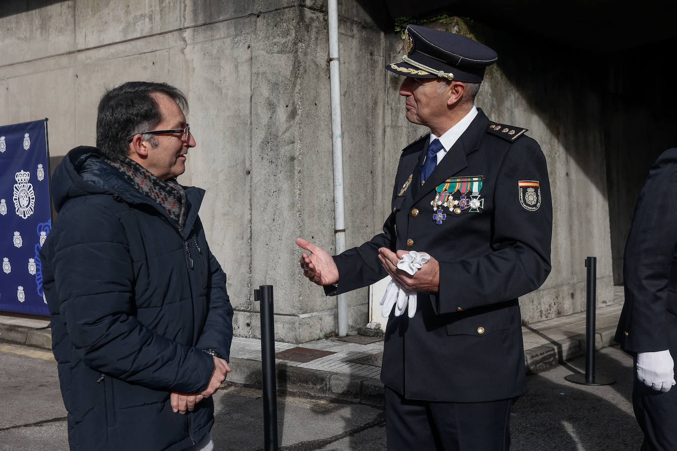 Gijón rinde homenaje a la Policía Nacional en su 200 aniversario