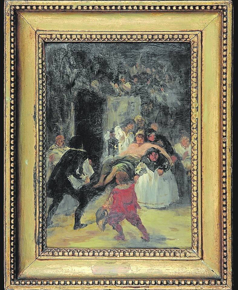 'El moribundo', de Eugenio Lucas.