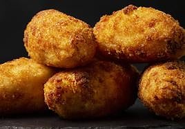 Croquetas de jamón.