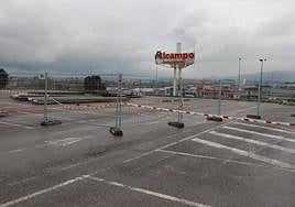 Ya se ha vallado la zona en la que se realizarán los trabajo y se desmontará parte del aparcamiento.