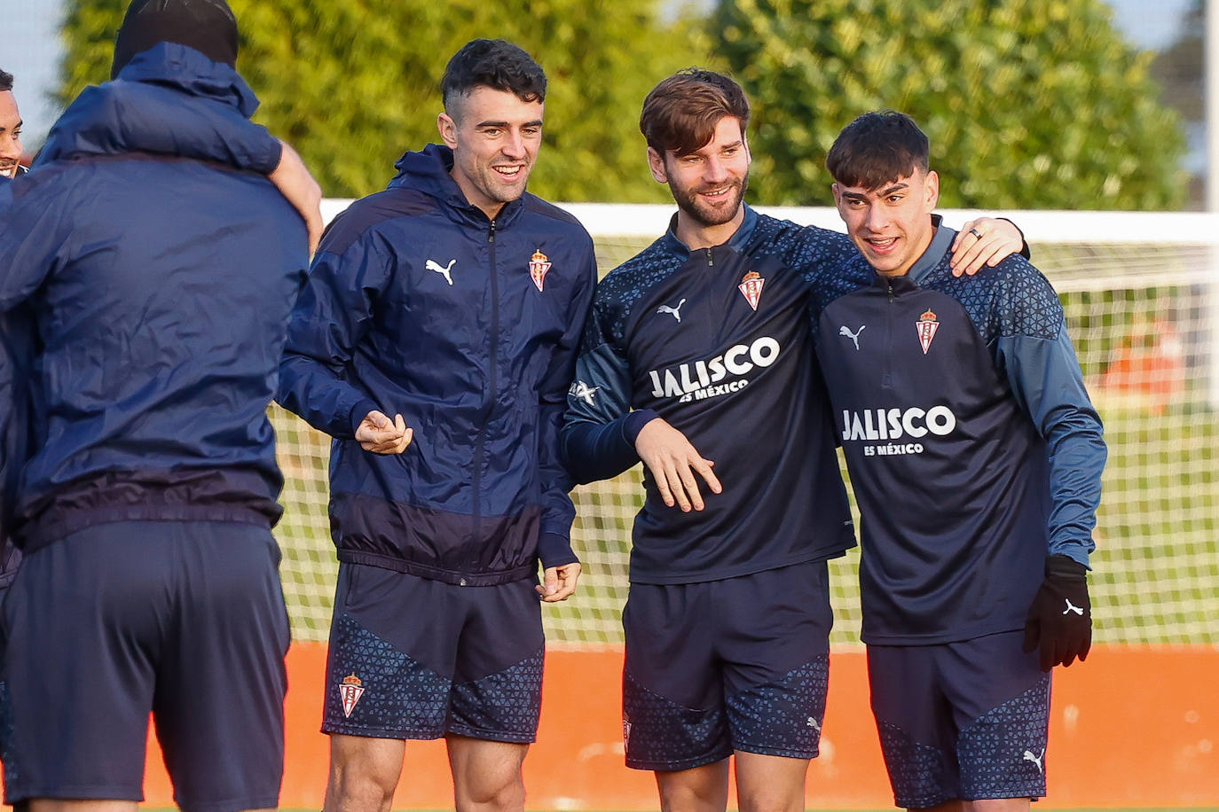 Entrenamiento del Sporting (19/01/2024)