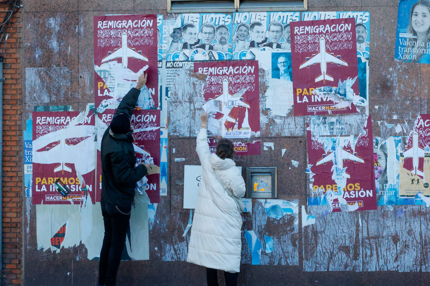 Concentración de apoyo al pueblo palestino en Gijón