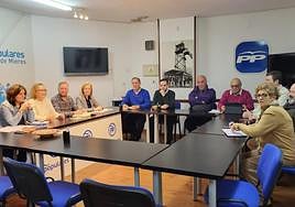 Responsables populares, en la comarca del Caudal.