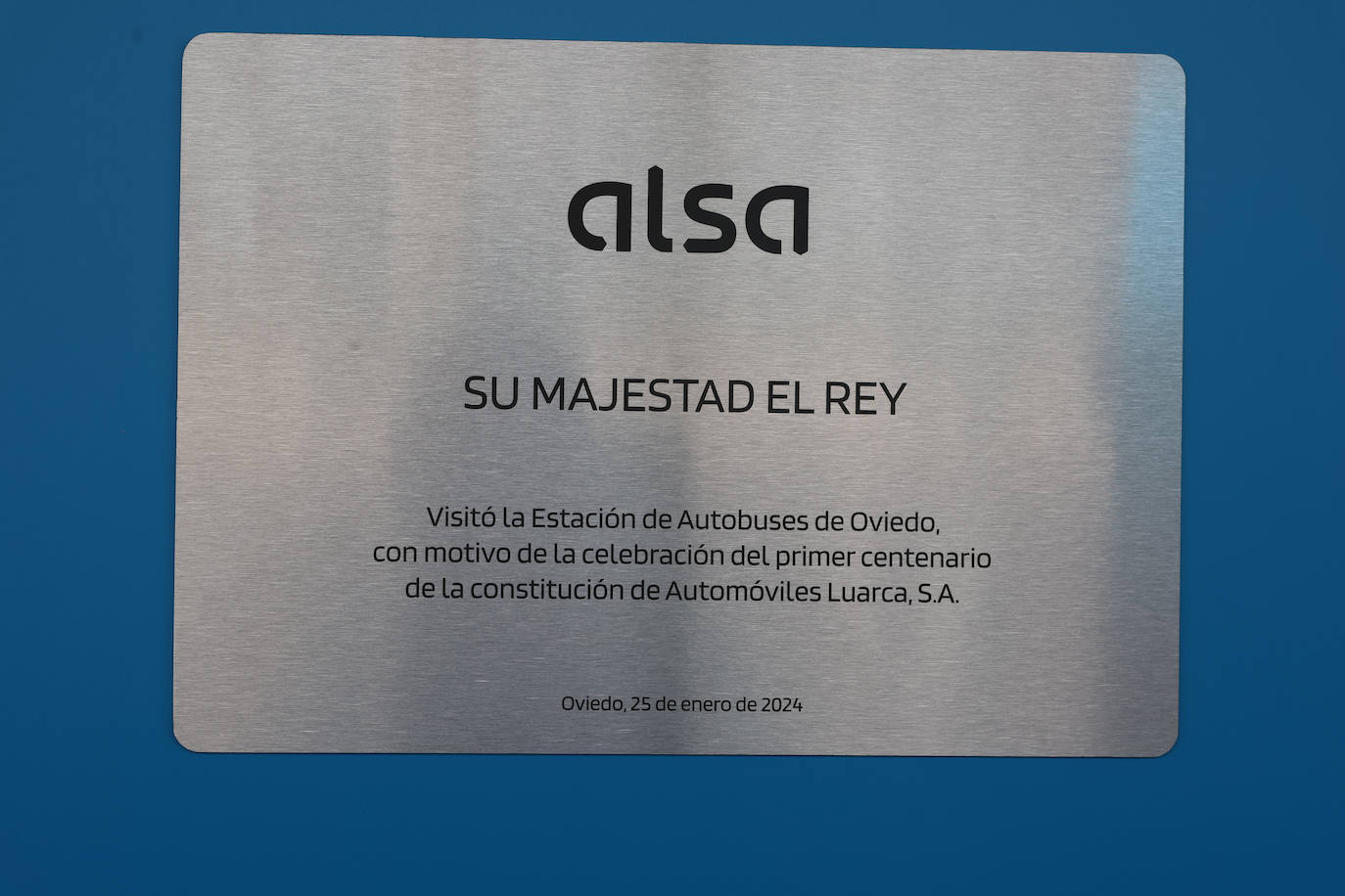 El Rey visita Asturias en el aniversario de Mantequerías Arias y ALSA