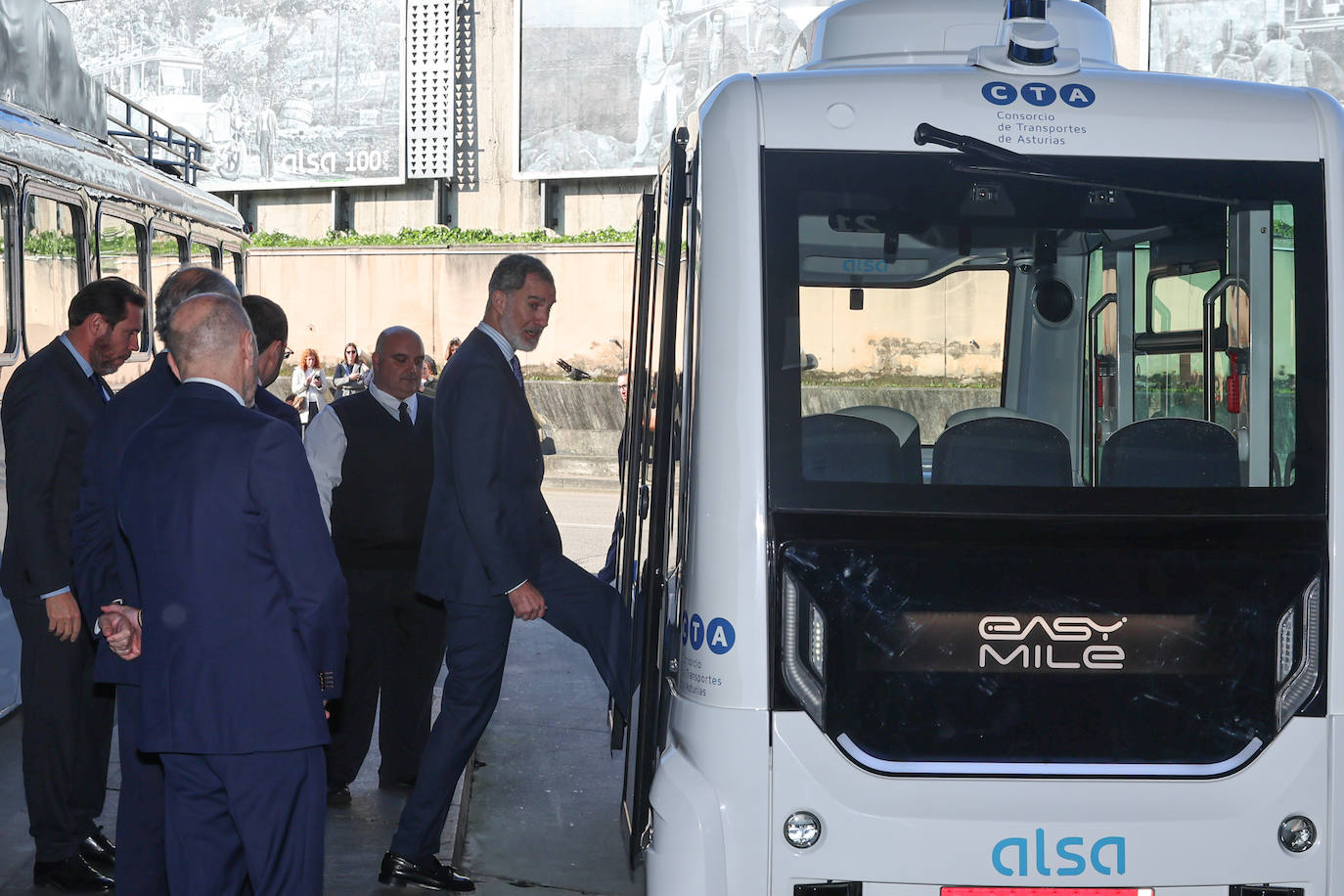 El Rey visita Asturias en el aniversario de Mantequerías Arias y ALSA