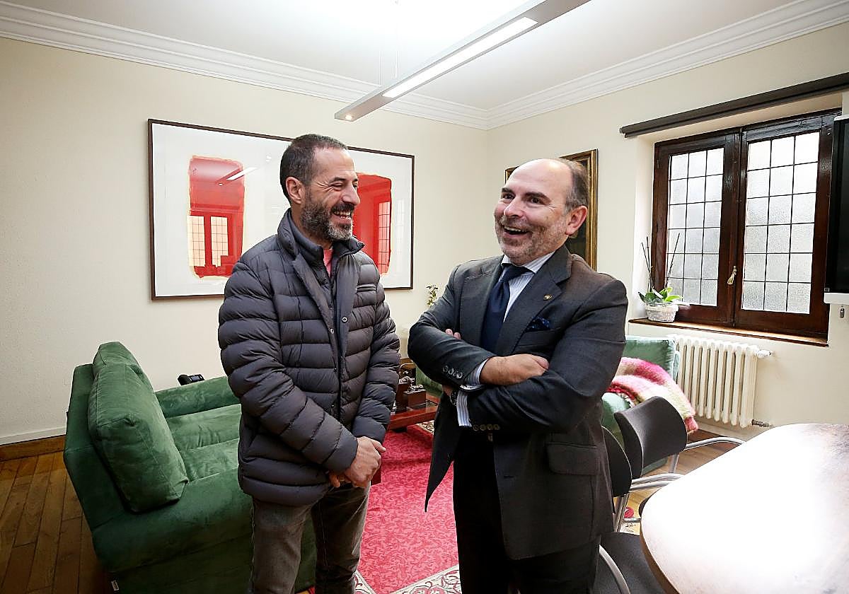 Ángel García e Ignacio Villaverde.