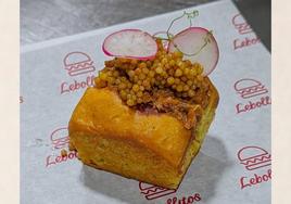 El bocadillo ganador se llama 'Lebollito'.