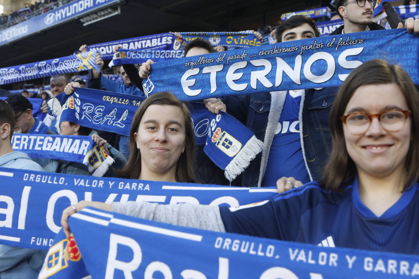 ¿Estuviste viendo el Real Oviedo - Eldense? ¡Búscate en las fotos del Tartiere!