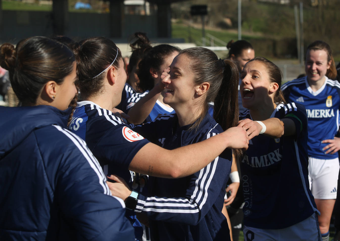 El derbi femenino Real Oviedo - Sporting de Gijón, en imágenes