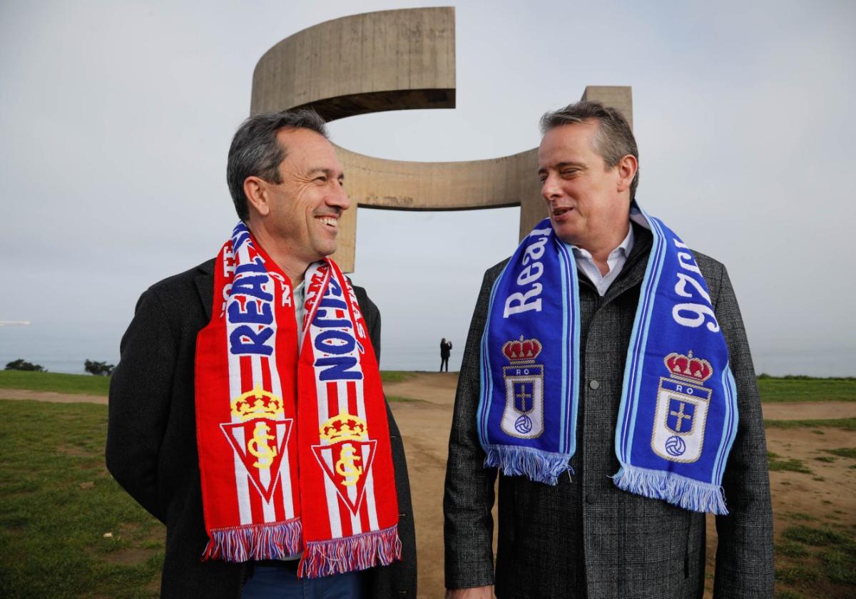 Afición. Ovidio Zapico y Marcelino JUAN CARLOS ROMÁN