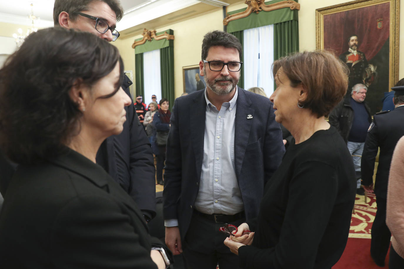 Gijón rinde un sentido homenaje a Inés Sánchez, la voluntaria de Protección Civil fallecida en un accidente