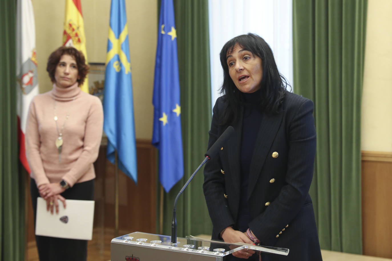 Gijón rinde un sentido homenaje a Inés Sánchez, la voluntaria de Protección Civil fallecida en un accidente