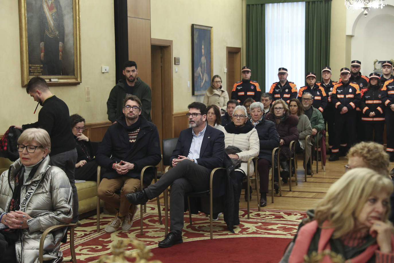 Gijón rinde un sentido homenaje a Inés Sánchez, la voluntaria de Protección Civil fallecida en un accidente