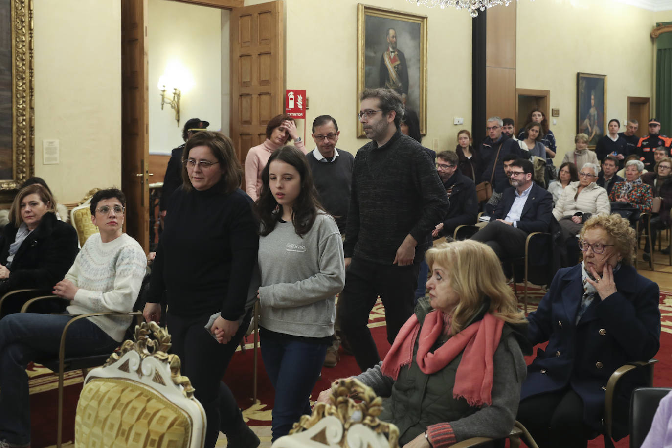 Gijón rinde un sentido homenaje a Inés Sánchez, la voluntaria de Protección Civil fallecida en un accidente