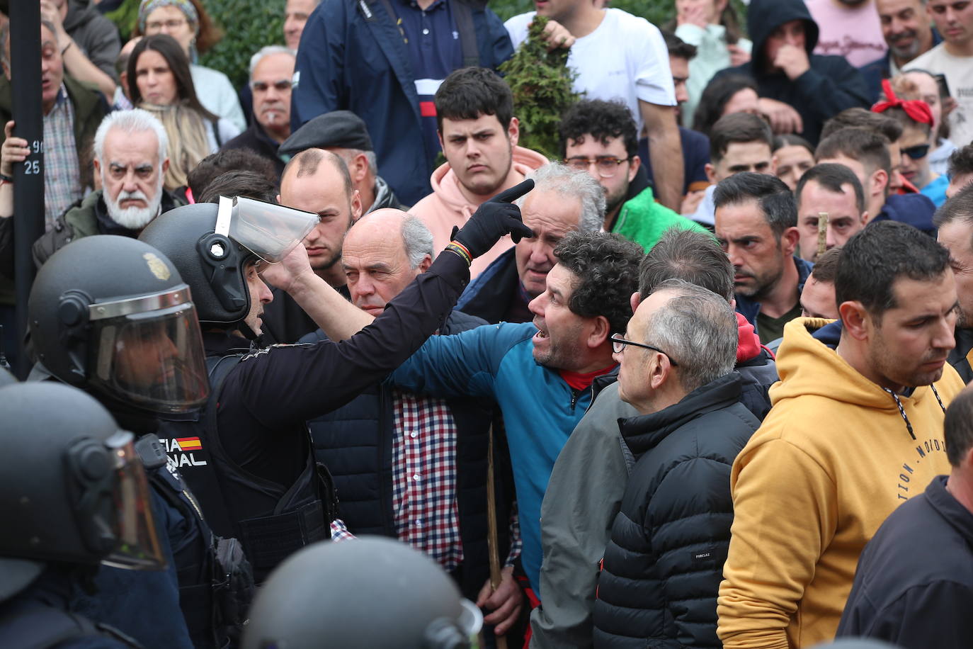 Tractorada en Asturias: las imágenes que deja la protesta del campo asturiano