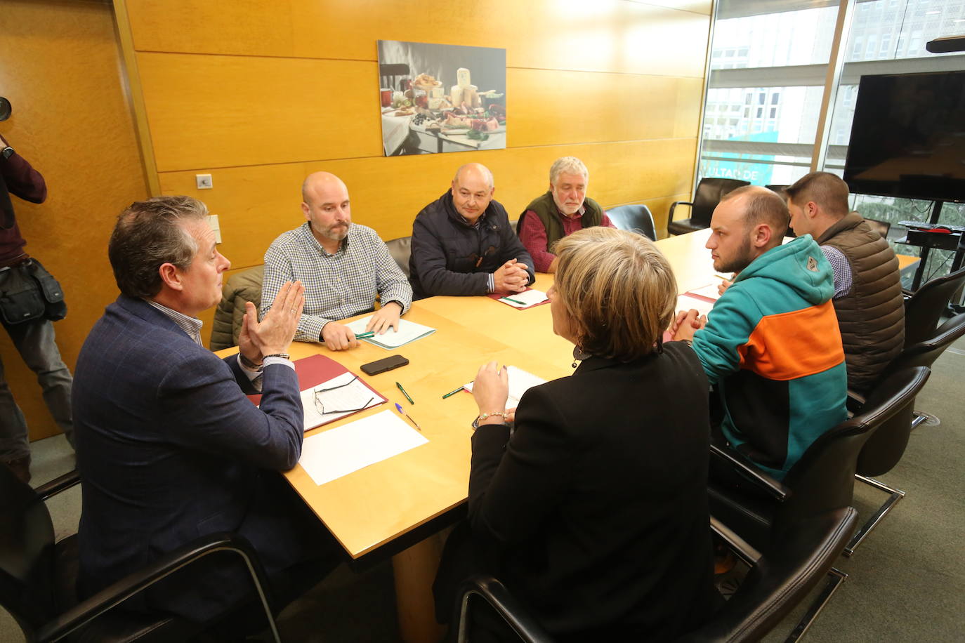 Así ha sido la tractorada en Oviedo de este viernes