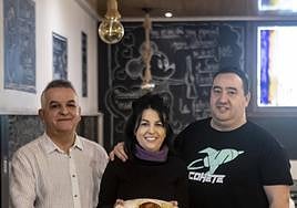 Juan Enrique Álvarez, Verónica Álvarez y Marcos del Valle.