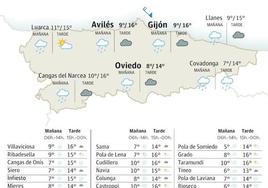 El tiempo que hará este lunes, 12 de febrero de 2024, en Asturias