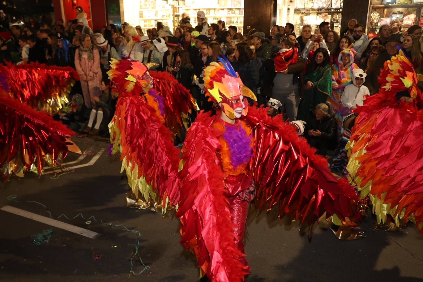 Así fue el desfile de carnaval de Gijón: una multitud y despliegue de originalidad