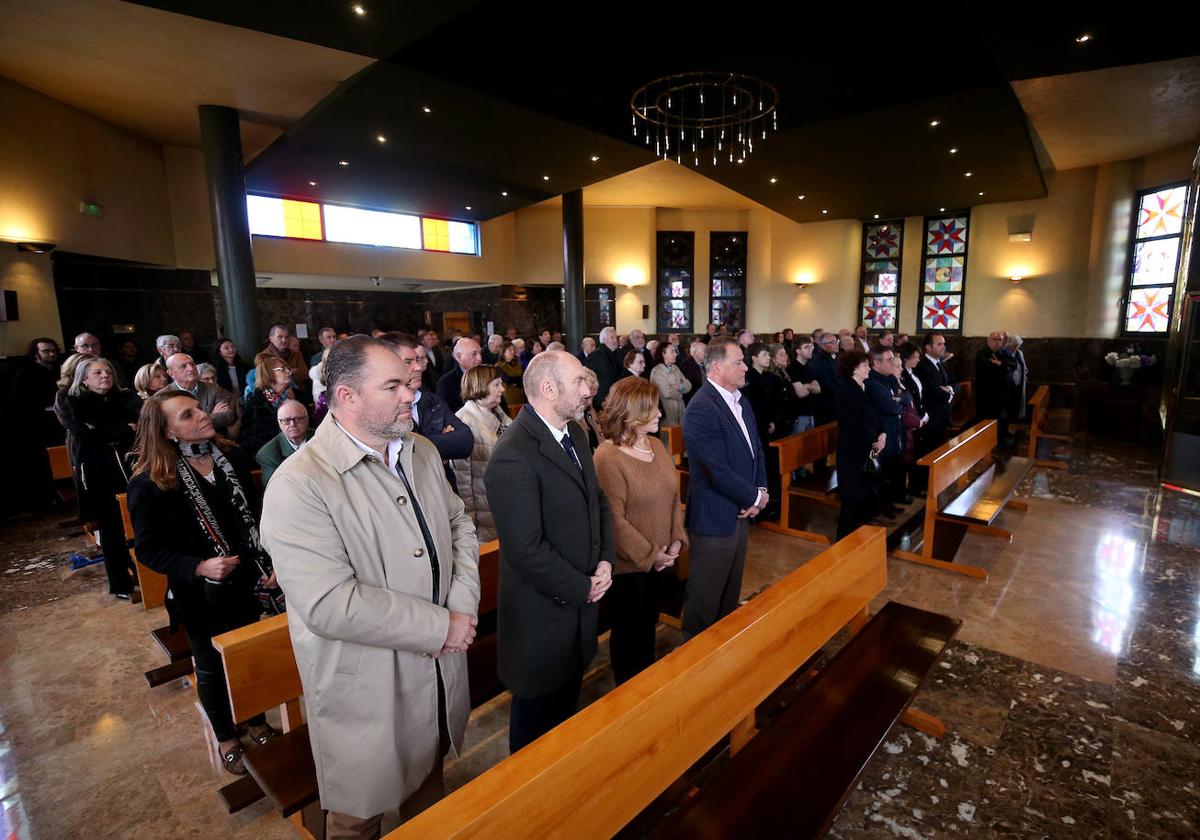 Funeral de Serafín Abilio, fundador de la Confederación Asturiana de la Construcción (CAC).