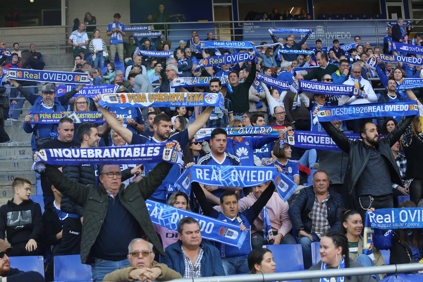 ¿Estuviste viendo el Oviedo - Burgos en el Tartiere? ¡Búscate en las fotos!