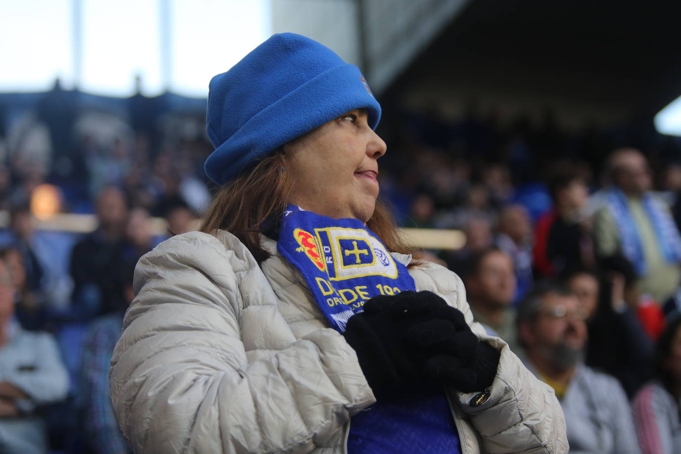 ¿Estuviste viendo el Oviedo - Burgos en el Tartiere? ¡Búscate en las fotos!