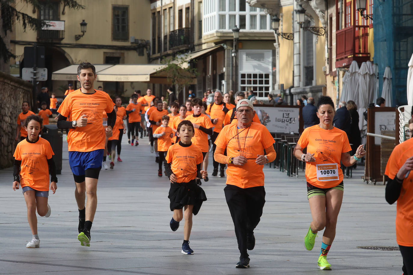 Las imágenes de la carrera Galbán en Avilés