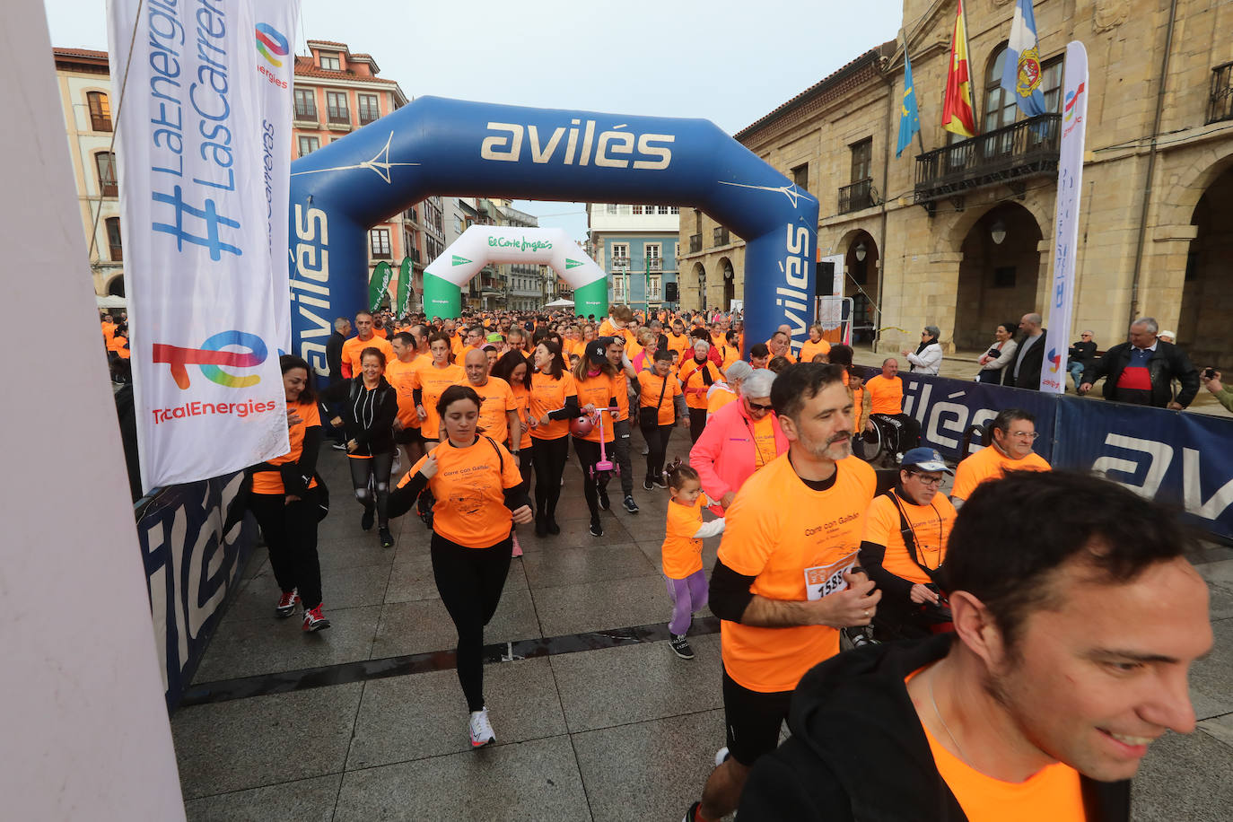 Las imágenes de la carrera Galbán en Avilés