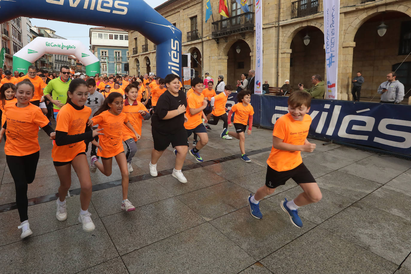 Las imágenes de la carrera Galbán en Avilés