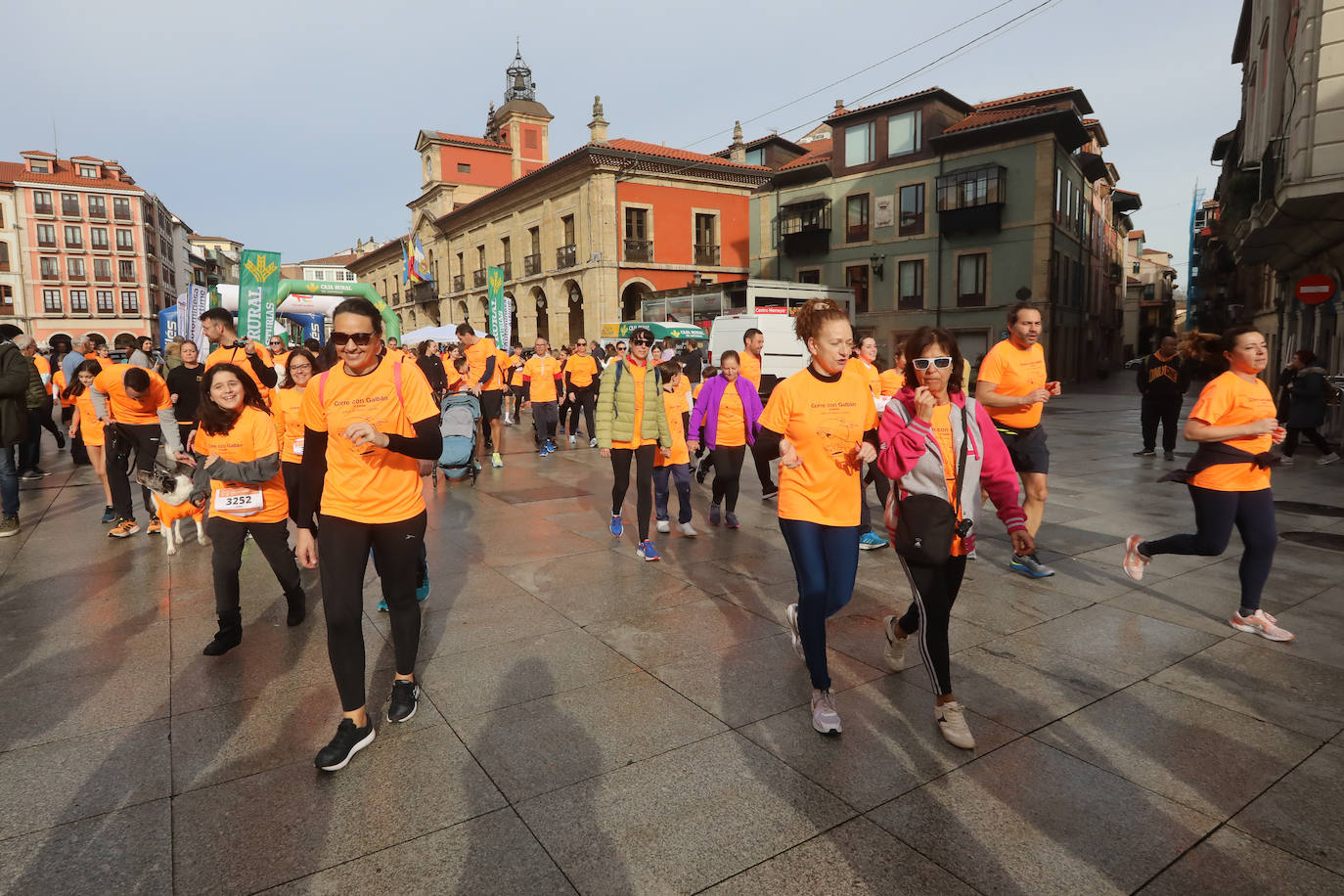 Las imágenes de la carrera Galbán en Avilés