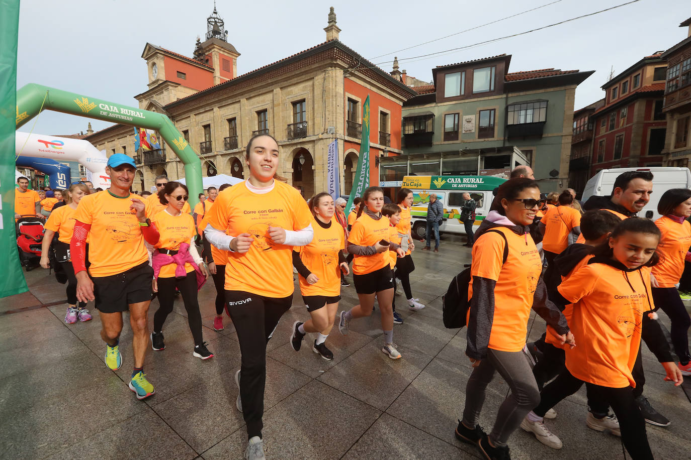 Las imágenes de la carrera Galbán en Avilés