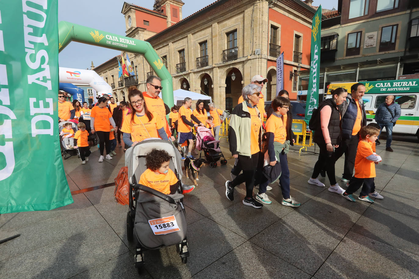 Las imágenes de la carrera Galbán en Avilés