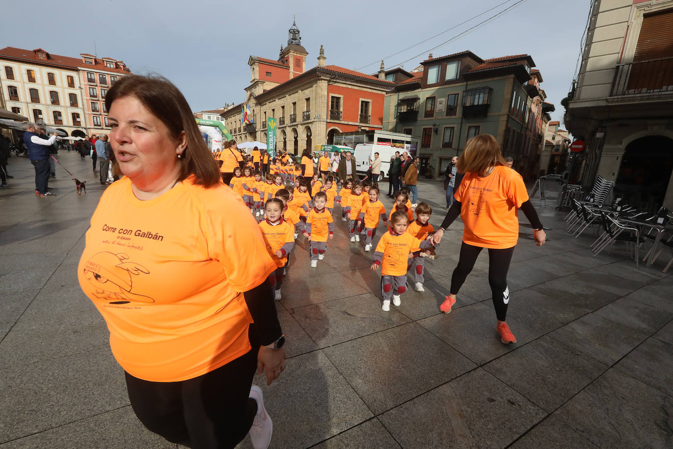 Las imágenes de la carrera Galbán en Avilés