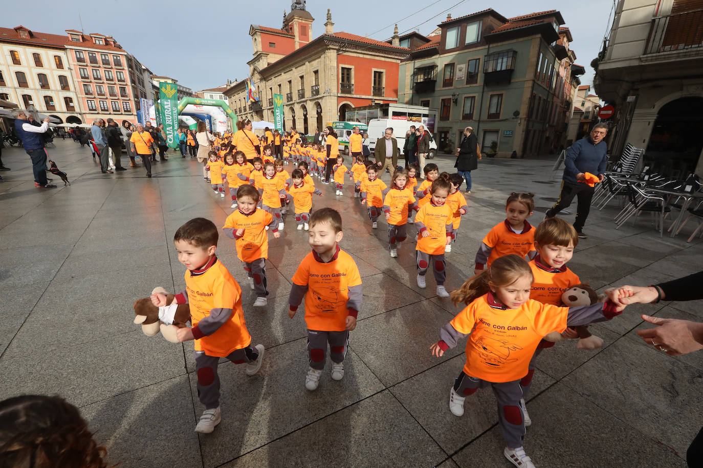 Las imágenes de la carrera Galbán en Avilés