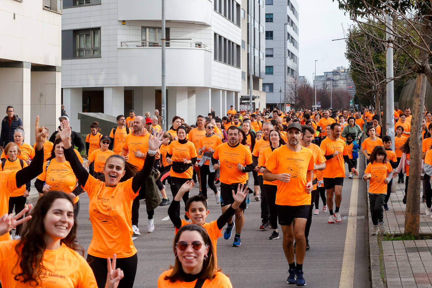 Las imágenes de la carrera Galbán en Gijón