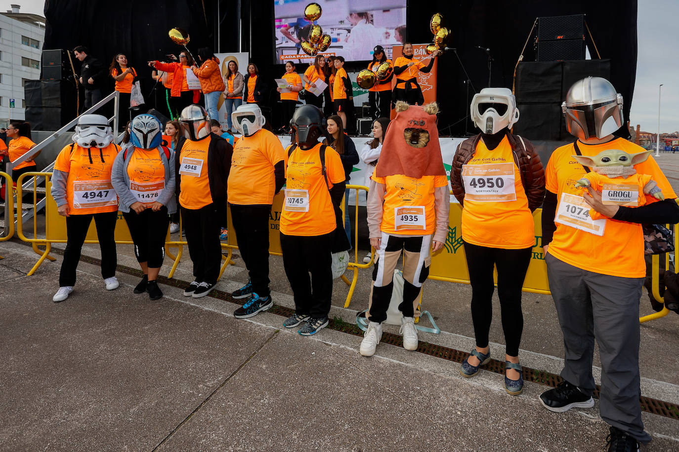 Las imágenes de la carrera Galbán en Gijón